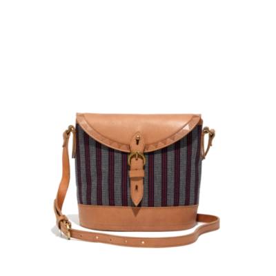 The Marfa Bucket Bag in Baystripe