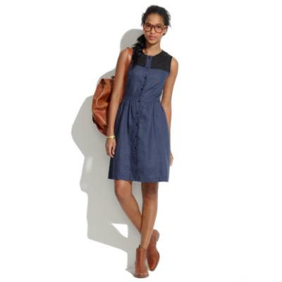 Rachel Antonoff Colorblock Sloane Shirtdress