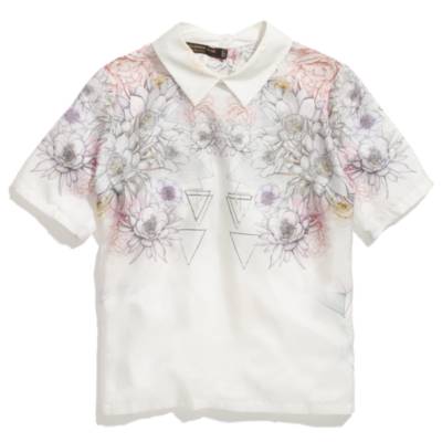 Something Else by Natalie Wood Floral Mirage Shirt