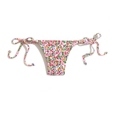 String Bikini Bottom in Flora