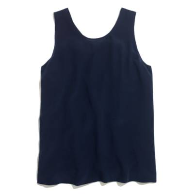 Silk Bow-Back Tank