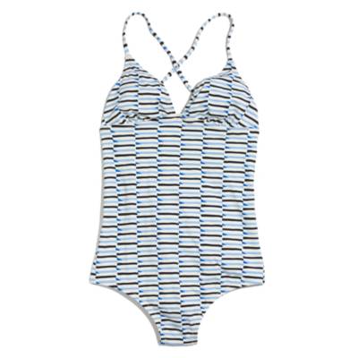 Marine Stripe Tanksuit