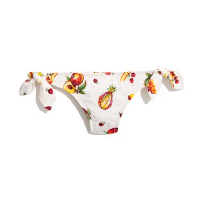 Side-Tie Bikini Bottom in Fresh Fruit
