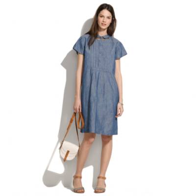 Chimala&reg; Chambray Farmer's Dress