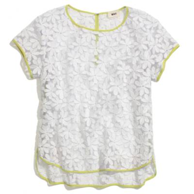 Whit&reg; Embroidered Floral Tee