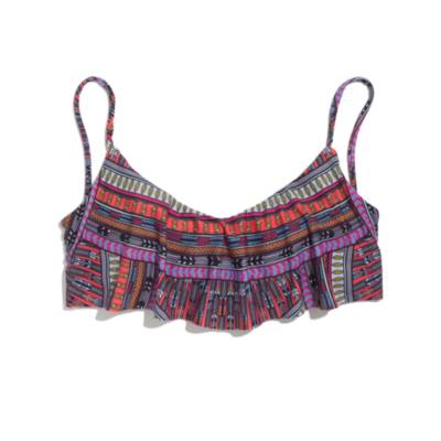 Mara Hoffman&reg; Rainbow Cropped Bikini Top