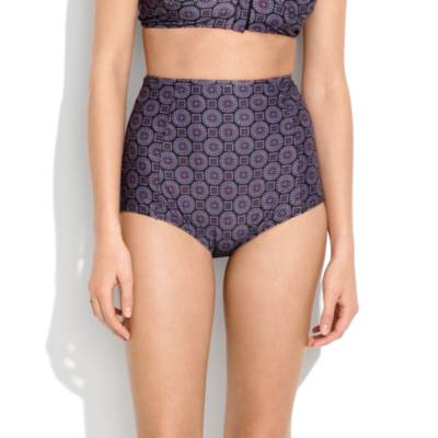 Rachel Comey Blue Medallion Bikini Bottom