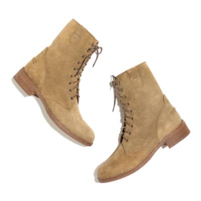 The Foothill Lace-Up Boot in suede