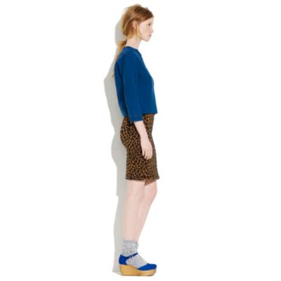 Safari Print Downtown Skirt