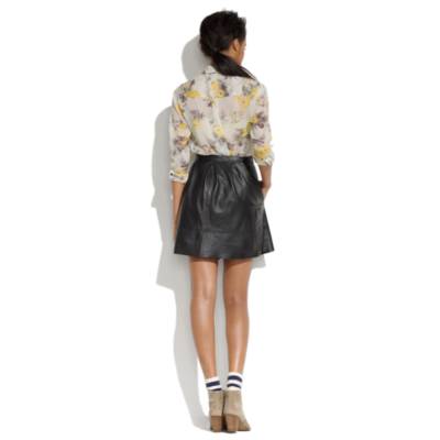 Leather Skirt