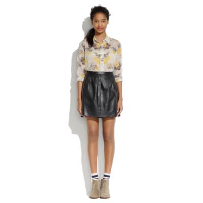 Leather Skirt