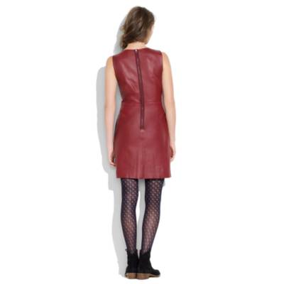 Leather Shiftdress