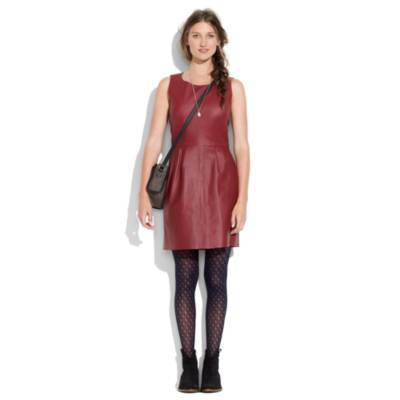Leather Shiftdress