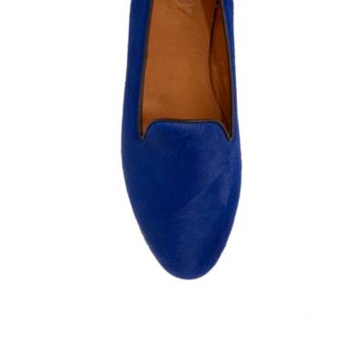 The Library Loafer in calf hair