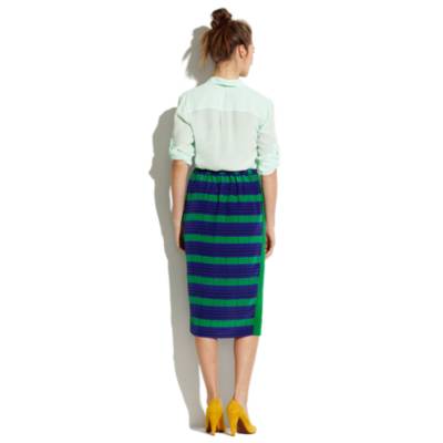 Midline Skirt in Colorblock
