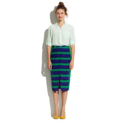 Midline Skirt in Colorblock