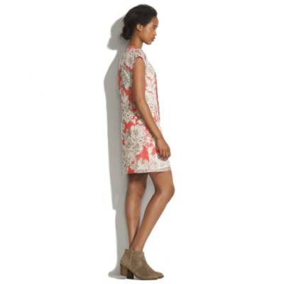 Silk Flowersketch Matchbook Dress