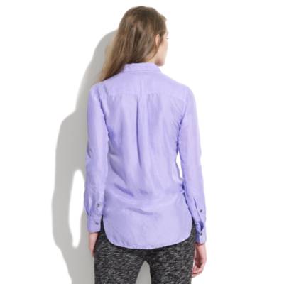 Washed Silk Boyshirt