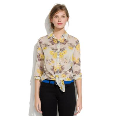 Silk Flowerveil Top