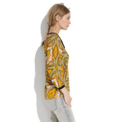 Silk Paisleyview Blouse