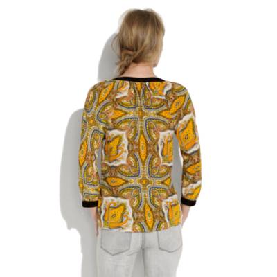 Silk Paisleyview Blouse