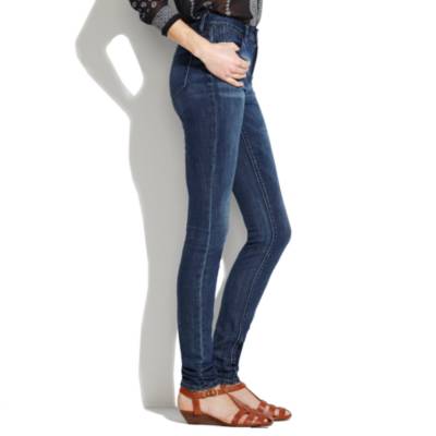 Skinny Skinny High Riser Jeans in River Wash
