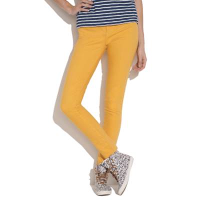 Skinny Skinny Ankle Jeans in Warm Honeysuckle