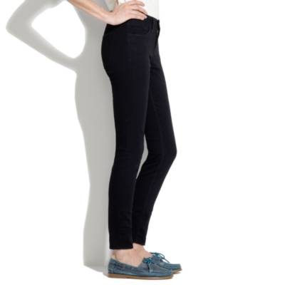 Skinny Skinny Ankle Jeans in Black Frost Wash