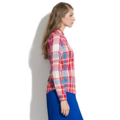 Shrunken Retroplaid Boyshirt