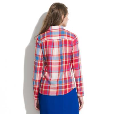 Shrunken Retroplaid Boyshirt