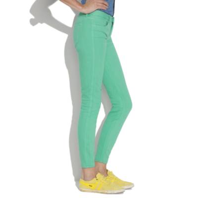 Skinny Skinny Ankle Jeans in Soft Mint