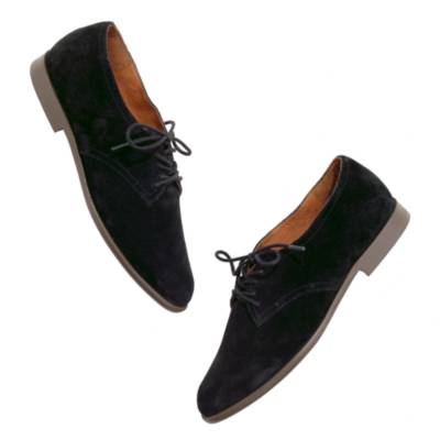 The Bobbie Oxford in suede