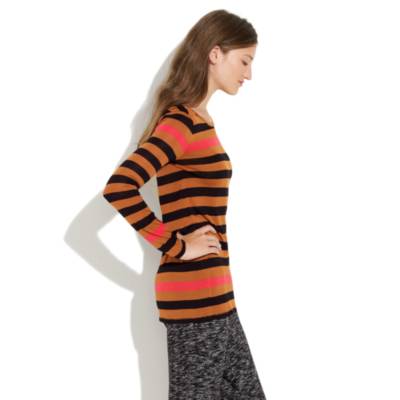 Easygoing Tee in Colorblock stripe