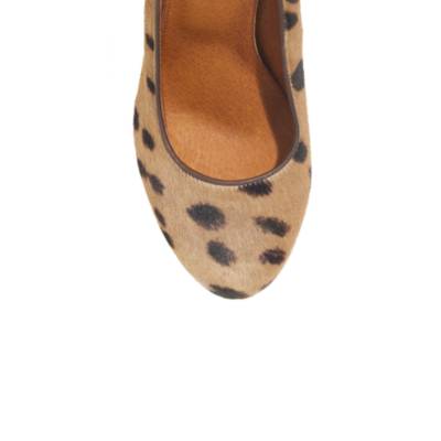 The Highgate Pump in Calf Hair