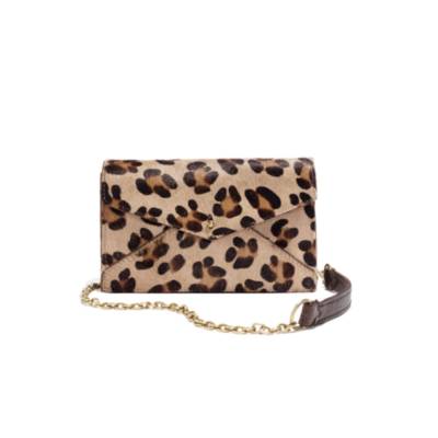 The Chain Minibag in Calf Hair