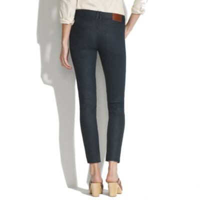 Skinny Skinny Ankle Jeans in Coated Lakestorm Wash