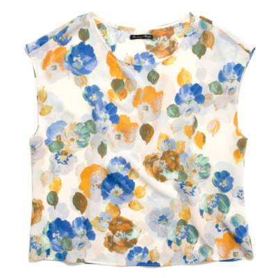 Floral Silk Tee