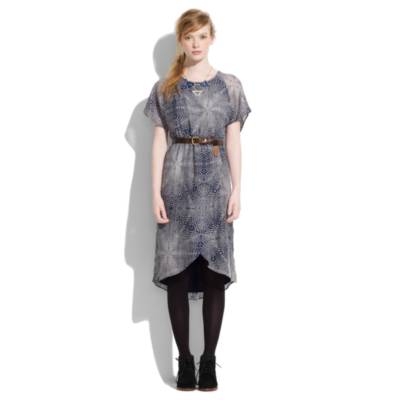 Silk Stardot Dress