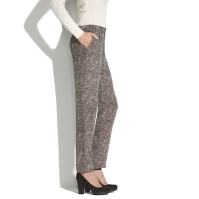 Silk Newsprint Pants