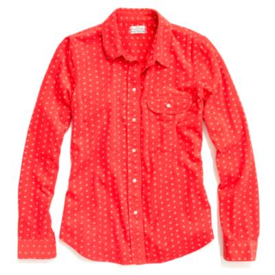 Shrunken Paintdot Cord Boyshirt