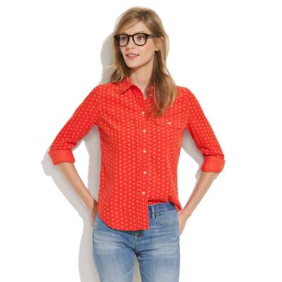 Shrunken Paintdot Cord Boyshirt