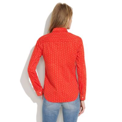 Shrunken Paintdot Cord Boyshirt