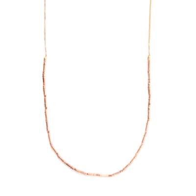 Vanessa Mooney Copper Beads Brittany Tube Necklace