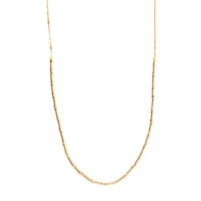 Vanessa Mooney Diamond Brass Beads Brittany Necklace