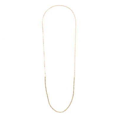 Vanessa Mooney Diamond Brass Beads Brittany Necklace