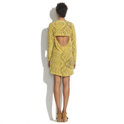 Something Else by Natalie Wood Pattern Silk Dress