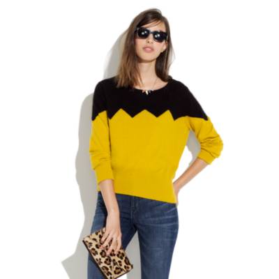 Something Else by Natalie Wood Zigzag Sweater