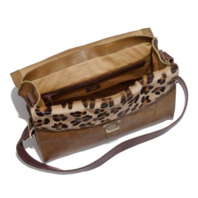 The Lovelock Satchel in calf hair