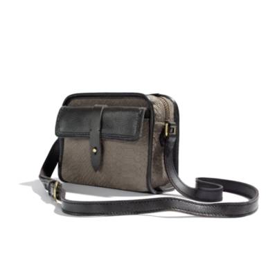 The Camden Bag in Embossed Suede