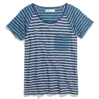 Indigo Ink Raglan Tee